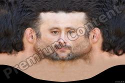 Male head texture